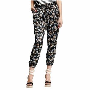 PETER SOM Kohls Pineapple Silky Satin Jogger Pants NEW Size S